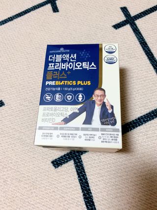 메이준뉴트리 더블액션 프리바이오틱스 플러스+ — 5점을 준 리뷰어가 2021년 5월 올린 사용 사진