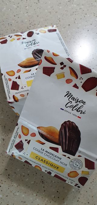 [메종콜리브리] 프랑스 마들렌 메종콜리브리 초콜릿 마들렌 2팩 — 5점을 준 리뷰어가 2021년 12월 올린 사용 사진