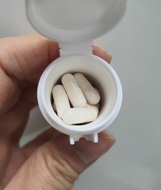 메이준뉴트리 메이준쎌 편안해질 여성유산균 — 5점을 준 리뷰어가 2021년 3월 올린 사용 사진