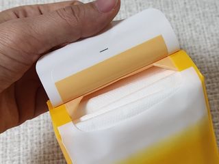 에어퀸 뉴브레스 유기농 생리대 4종 (팬티라이너 20P + 중형 10P + 대형 10P + 오버나이트 8P)_체험단 2차 — 4.5점을 준 리뷰어가 2024년 11월 올린 사용 사진
