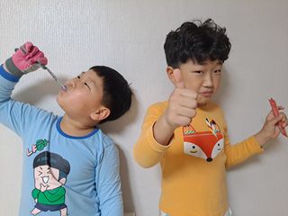 다나음 셀렌에 빠진 아연면역젤리 열대과일맛+사과맛 — 5점을 준 리뷰어가 2021년 4월 올린 사용 사진