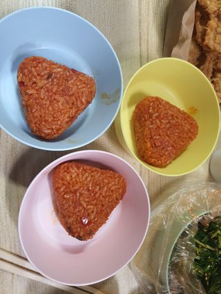 삼양냉동 [삼양] 불닭참치마요구운주먹밥+불닭볶음김치구운주먹밥 2세트구성 — 5점을 준 리뷰어가 2021년 2월 올린 사용 사진