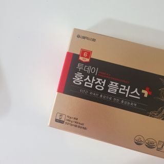 서울약사신협_투데이홍삼정플러스스틱_10g x 30포 — 5점을 준 리뷰어가 2021년 3월 올린 사용 사진