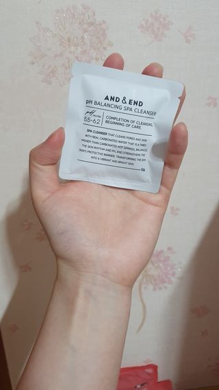 앤앤드 앤드앤엔드 pH 밸런싱 스파클렌저 — 5점을 준 리뷰어가 2021년 2월 올린 사용 사진