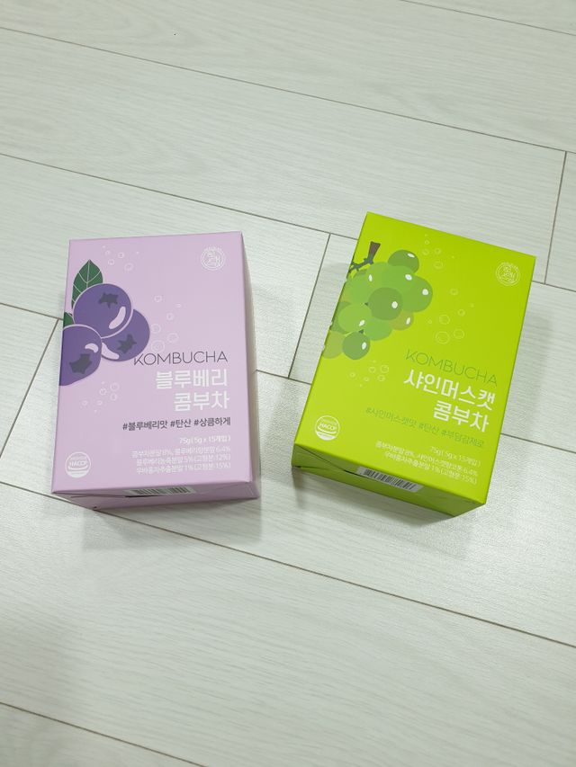 힐스랩 콤부차 8종 리뷰 사진