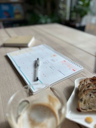 리훈 2023년 곰부 체크리스트 위클리 다이어리 — 5점을 준 리뷰어가 2022년 11월 올린 사용 사진