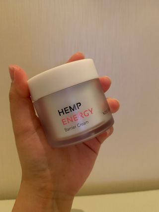 엔디어고 햄프에너지 베리어 크림 50ml — 4점을 준 리뷰어가 2022년 11월 올린 사용 사진