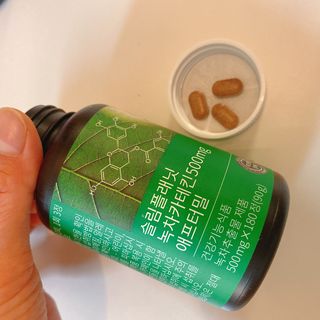 슬림플래닛 녹차카테킨 500mg 애프터밀 — 5점을 준 리뷰어가 2021년 3월 올린 사용 사진