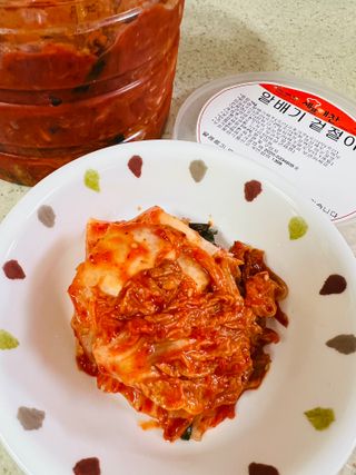 셰프애찬 알배기 겉절이 김치 1kg — 5점을 준 리뷰어가 2022년 11월 올린 사용 사진