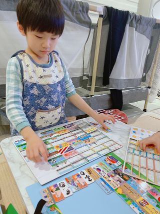 맘트리 133개 자석타일로 만드는 나만의 달력, 마이캘린더[가이드북포함], 어린이달력 — 5점을 준 리뷰어가 2023년 1월 올린 사용 사진