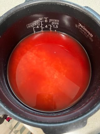 하나로라이스 기능성쌀 5종 1kg  환경을 생각한 다회용 용기 사용 — 5점을 준 리뷰어가 2022년 1월 올린 사용 사진