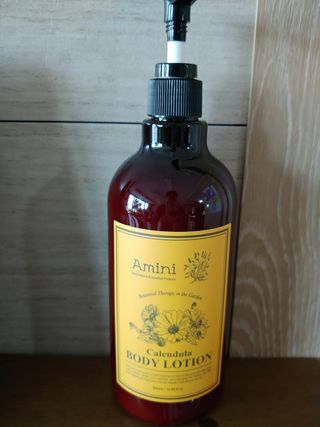 아미니 플라워테라피 바디로션  500ml 시리즈 — 5점을 준 리뷰어가 2021년 1월 올린 사용 사진