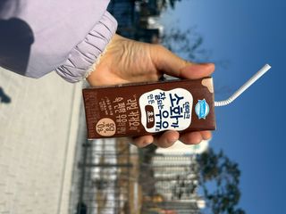 [구매평]덴마크 소화가 잘되는 우유로 만든 초코, 190ml, 24개 — 5점을 준 리뷰어가 2025년 2월 올린 사용 사진