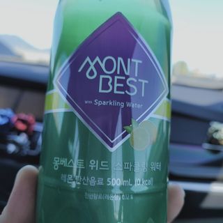 몽베스트 Montbest with Sparkling water Lemon OR Lime 20병(랜덤) — 4점을 준 리뷰어가 2021년 10월 올린 사용 사진