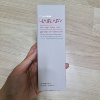 리더스코스메틱 리더스 헤어 라피 헤어 로스 컨트롤 토닉 — 5점을 준 리뷰어가 2020년 12월 올린 사용 사진