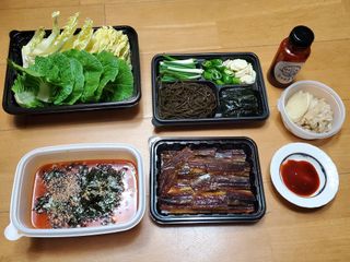 마라도푸드 포항 구룡포 햇 과메기 야채세트 마라도회식당 꽁치 — 5점을 준 리뷰어가 2024년 1월 올린 사용 사진