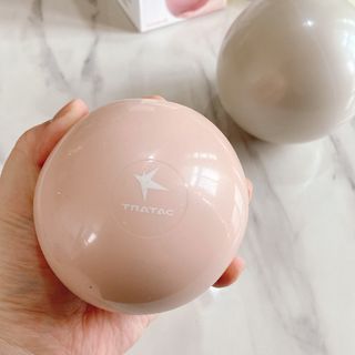 트라택 쿠셔닝 웨이트볼 0.5kg + 1kg SET — 5점을 준 리뷰어가 2022년 5월 올린 사용 사진