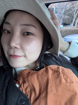 구김스★ [방수/UV차단]베이직 서핑햇 1.0 비치햇/해변모자/등산모자 *컬러 선택 가능 — 5점을 준 리뷰어가 2024년 12월 올린 사용 사진