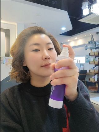 바르셀 기초화장품추천 히알루론산 앰플 미스트 [부스터_100ml+세럼_60ml]2종세트 — 5점을 준 리뷰어가 2021년 11월 올린 사용 사진