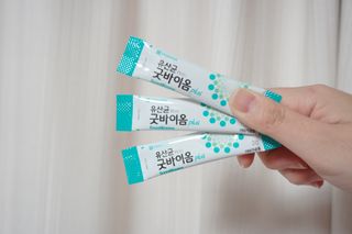 프리마인 유산균 국가지정연구소 선정, 살아있는 생유산균 200억 마리의 힘. 유산균n굿바이옴플러스 — 5점을 준 리뷰어가 2021년 10월 올린 사용 사진