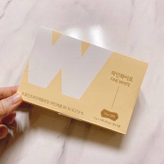 디오르 파인화이트 — 5점을 준 리뷰어가 2022년 1월 올린 사용 사진