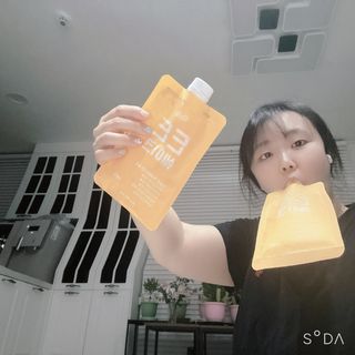 [덜다] 든든 식물성 단백질 쉐이크 40g X 7입 (곡물/딸기) — 4점을 준 리뷰어가 2023년 8월 올린 사용 사진