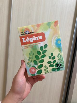 [레제르] 아로마 수액패치 발패치 10매입 - 라벤더향/유칼립투스향/대나무향 — 5점을 준 리뷰어가 2022년 2월 올린 사용 사진