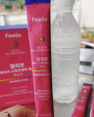 필리브 에너지 스포츠워터 믹스 — 5점을 준 리뷰어가 2021년 7월 올린 사용 사진