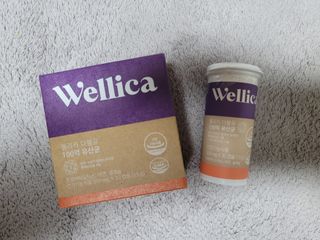 웰리카 더블유 100억 유산균 — 5점을 준 리뷰어가 2020년 12월 올린 사용 사진