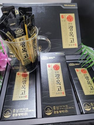 [광동제약] 광동 광옥고 홍삼 본 30포+쇼핑백 증정 — 5점을 준 리뷰어가 2021년 12월 올린 사용 사진