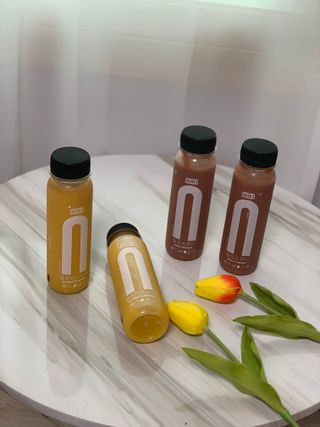 BLENDY'S 핑크 스무디+블론디 스무디 — 5점을 준 리뷰어가 2021년 9월 올린 사용 사진