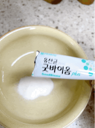 프리마인 유산균 국가지정연구소 선정, 살아있는 생유산균 200억 마리의 힘. 유산균n굿바이옴플러스 — 4.5점을 준 리뷰어가 2022년 11월 올린 사용 사진