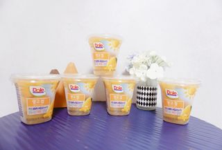 돌 MF[Dole] 파인애플컵/망고컵/복숭아컵 198g 6입X1박스 (맛 1가지 랜덤 발송) — 5점을 준 리뷰어가 2024년 5월 올린 사용 사진