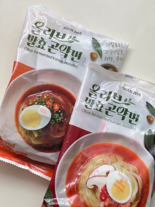 클린24시간 올리브 발효곤약면 찰비빔면 1세트-(3봉) — 5점을 준 리뷰어가 2024년 4월 올린 사용 사진