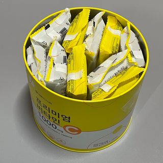 서울약사신협 프리미엄비타민C1000_2.5G x 100포 — 5점을 준 리뷰어가 2021년 1월 올린 사용 사진