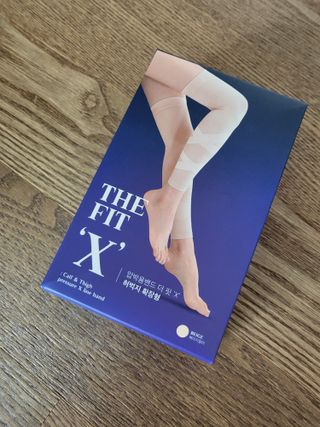 땡스마이레그 더핏X 압박밴드 허벅지확장형 — 5점을 준 리뷰어가 2022년 7월 올린 사용 사진
