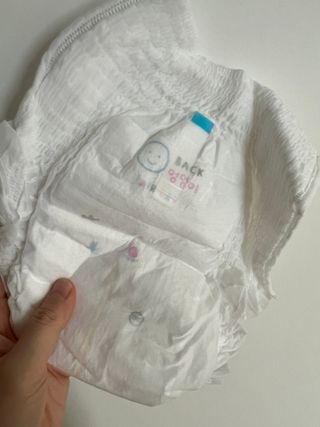 쿠잉 에어드라이  풀커버 팬티기저귀 (L/XL/XXL/XXXL) 1팩 — 5점을 준 리뷰어가 2022년 12월 올린 사용 사진