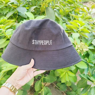 [스테이피플] STAYPEOPLE BUCKET HAT (BLACK) — 5점을 준 리뷰어가 2022년 9월 올린 사용 사진