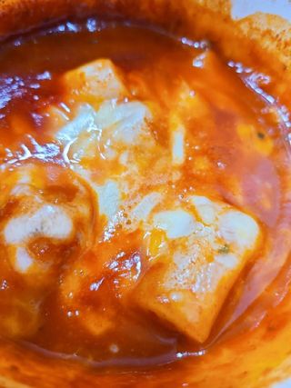 프리 [요리궁리] 타입 B (매콤,치즈,매콤까르보) 꽃떡볶이 6개입 세트 — 5점을 준 리뷰어가 2025년 2월 올린 사용 사진