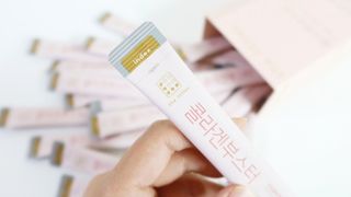 더리틀스 콜라겐부스터 — 5점을 준 리뷰어가 2022년 11월 올린 사용 사진