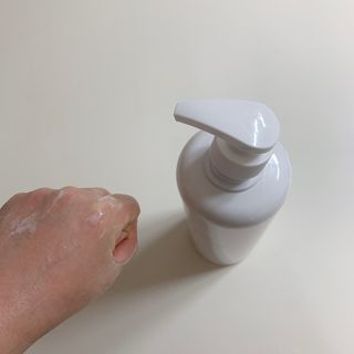 프리[닥터문] 유산균 락토케어 질경초 여성청결제 1000ml (젤타입) — 4.5점을 준 리뷰어가 2022년 5월 올린 사용 사진