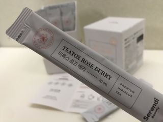 세렌디뷰티_이너뷰티 티톡스 로즈 베리 — 5점을 준 리뷰어가 2021년 3월 올린 사용 사진