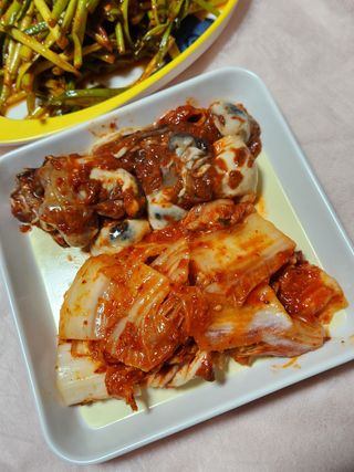 셰프애찬 별미김치 굴겉절이 1kg — 5점을 준 리뷰어가 2022년 12월 올린 사용 사진