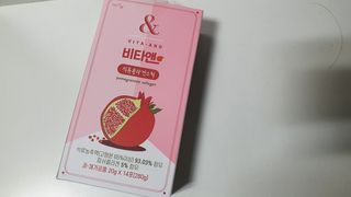 비타앤 석류콜라겐스틱 — 5점을 준 리뷰어가 2021년 5월 올린 사용 사진