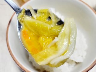 셰프애찬 단호박 백김치 1kg — 4.5점을 준 리뷰어가 2022년 10월 올린 사용 사진