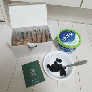 [그래한끼] 무설탕/저당 시리얼타입 수제그래놀라 (40gX10개) — 5점을 준 리뷰어가 2022년 9월 올린 사용 사진