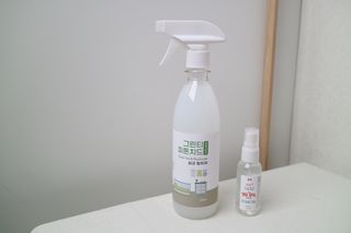 [엠메이데이] 그린티 피톤치드 감쪽같이 500ml + 손소독액 50ml — 5점을 준 리뷰어가 2022년 2월 올린 사용 사진