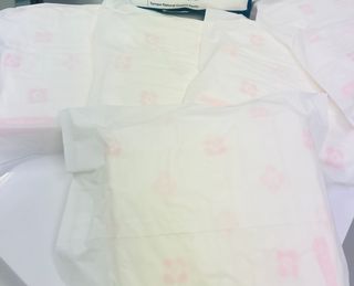 N[템포 ] 패드 내추럴 순면 입는 오버나이트 5P * 2개 — 5점을 준 리뷰어가 2024년 2월 올린 사용 사진