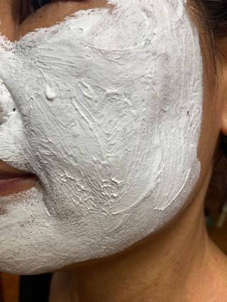 리더스코스메틱 리더스 밀크 스폰지 마스크 — 5점을 준 리뷰어가 2021년 1월 올린 사용 사진