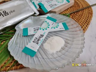 프리마인 유산균 국가지정연구소 선정, 살아있는 생유산균 200억 마리의 힘. 유산균n굿바이옴플러스 — 5점을 준 리뷰어가 2021년 9월 올린 사용 사진